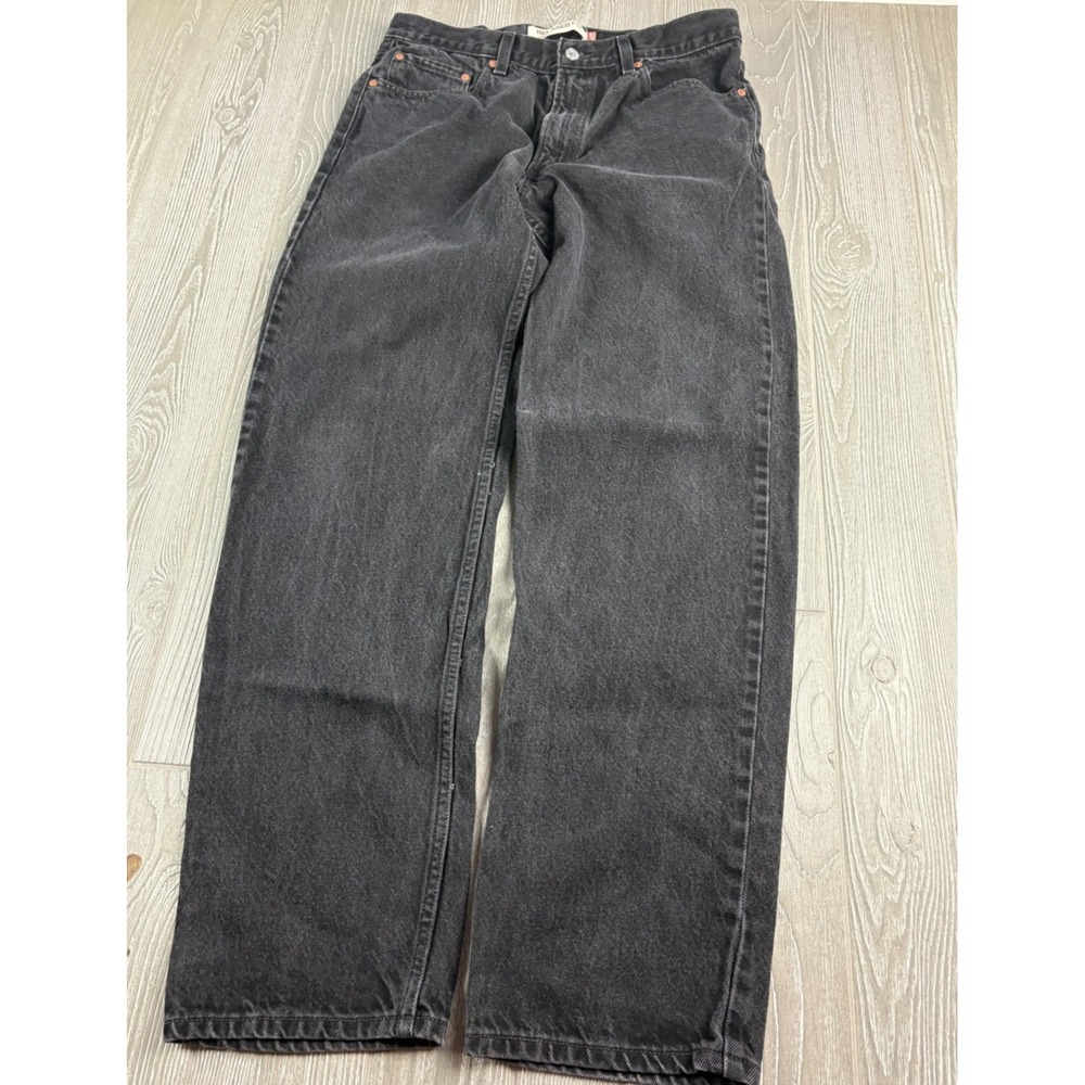 Levi's 550 Relaxed Fit Black Jeans Men's Regular Size 34x32
